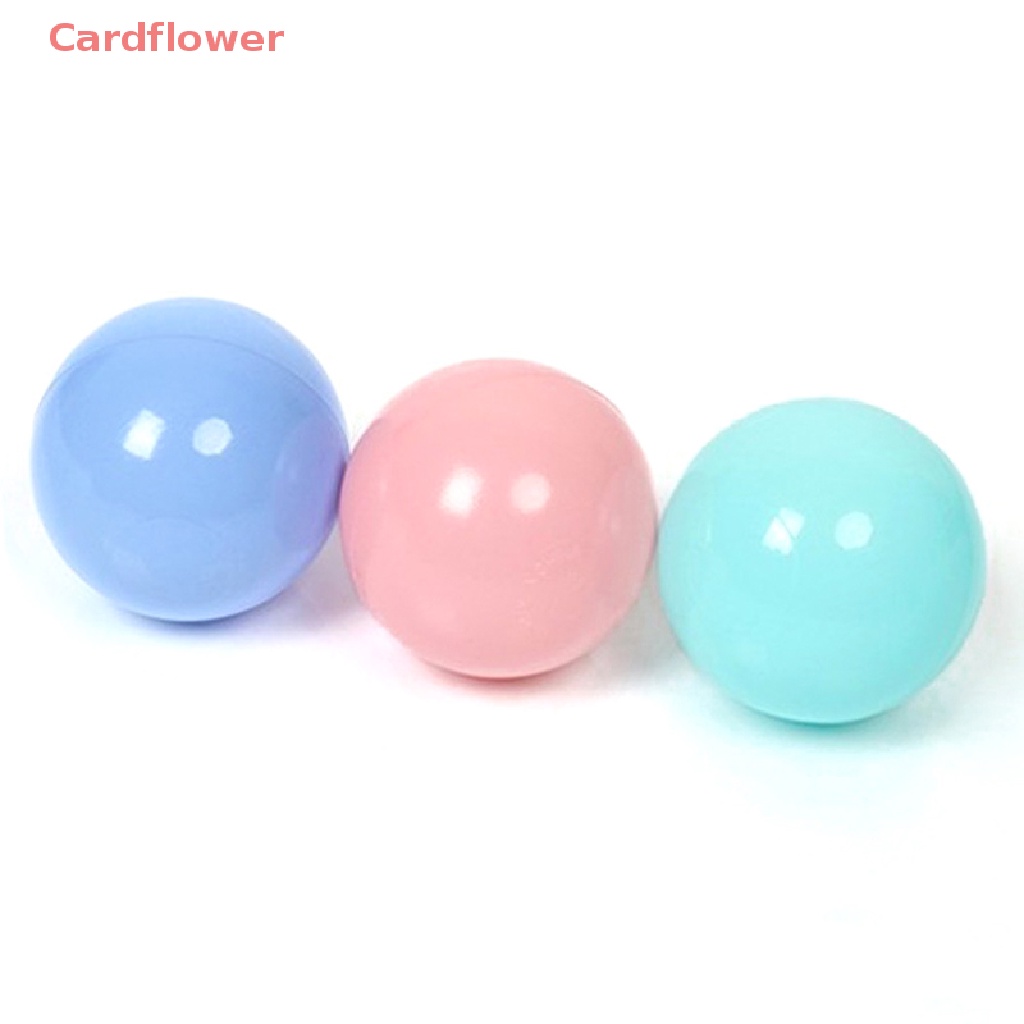 Bộ 100 / 200 Bóng Nhựa Mềm Nhiều Màu Sắc Cho Bé Mới