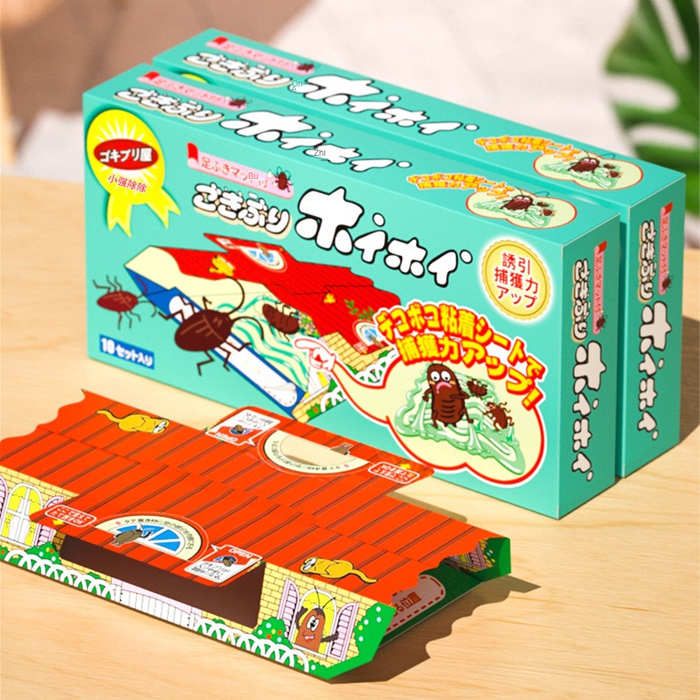 Set 10 Bẫy Gián Dạng Gel Không Độc Hại Tiện Dụng