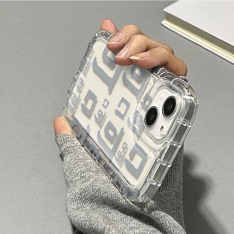 Ốp Điện Thoại TPU Silicon Mềm Trong Suốt Chống Sốc Cho IPhone 14 12 13 11 Pro Max 7 8 Plus X XS XR