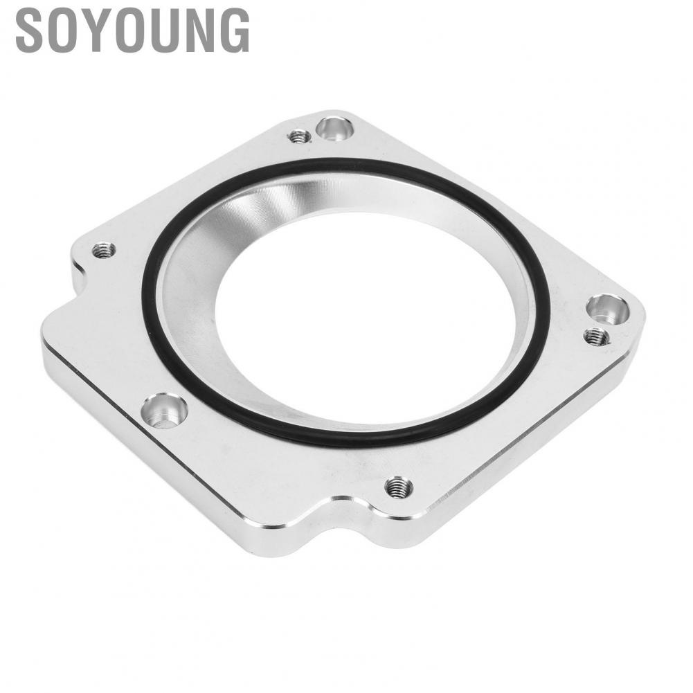 Soyoung Throttle Body Adapter  551513 75mm Through Hole Durable Easy To Install Manifold for Car