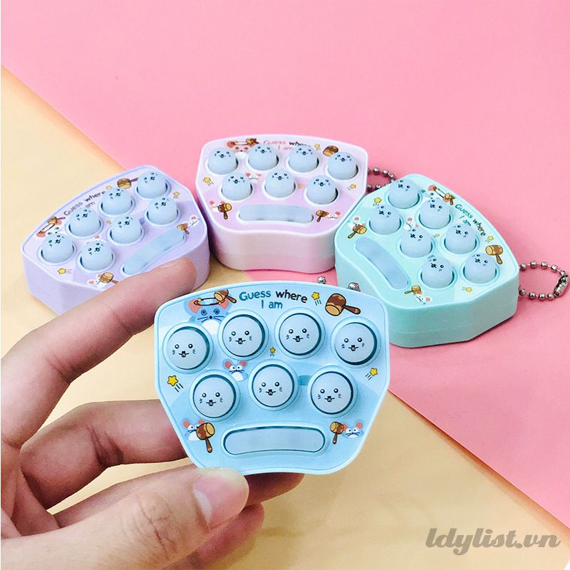 Móc Khóa Máy Chơi Game Cầm Tay Vui Nhộn Mini Mặt Dây Chuyền Đồ Chơi Điện Tử Dễ Thương Máy Chơi Game Giải Tỏa Căng Thẳng Quà Tặng Đồ Chơi Kỳ Nghỉ Cho Trẻ Em