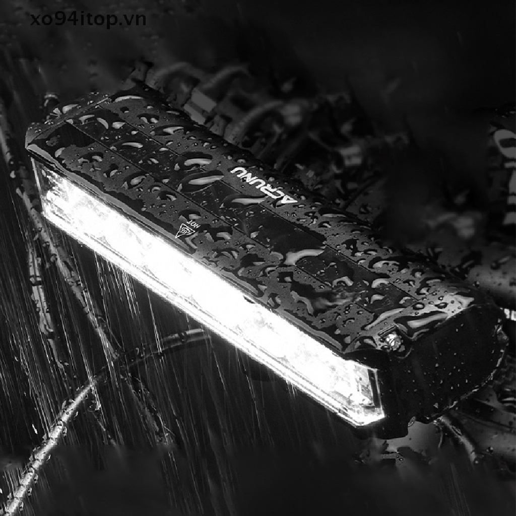 Đèn Pin 8000mAh 2600 Lumen Chống Thấm Nước Kèm Sạc USB Tiện Dụng Dành Cho Xe Đạp Leo Núi