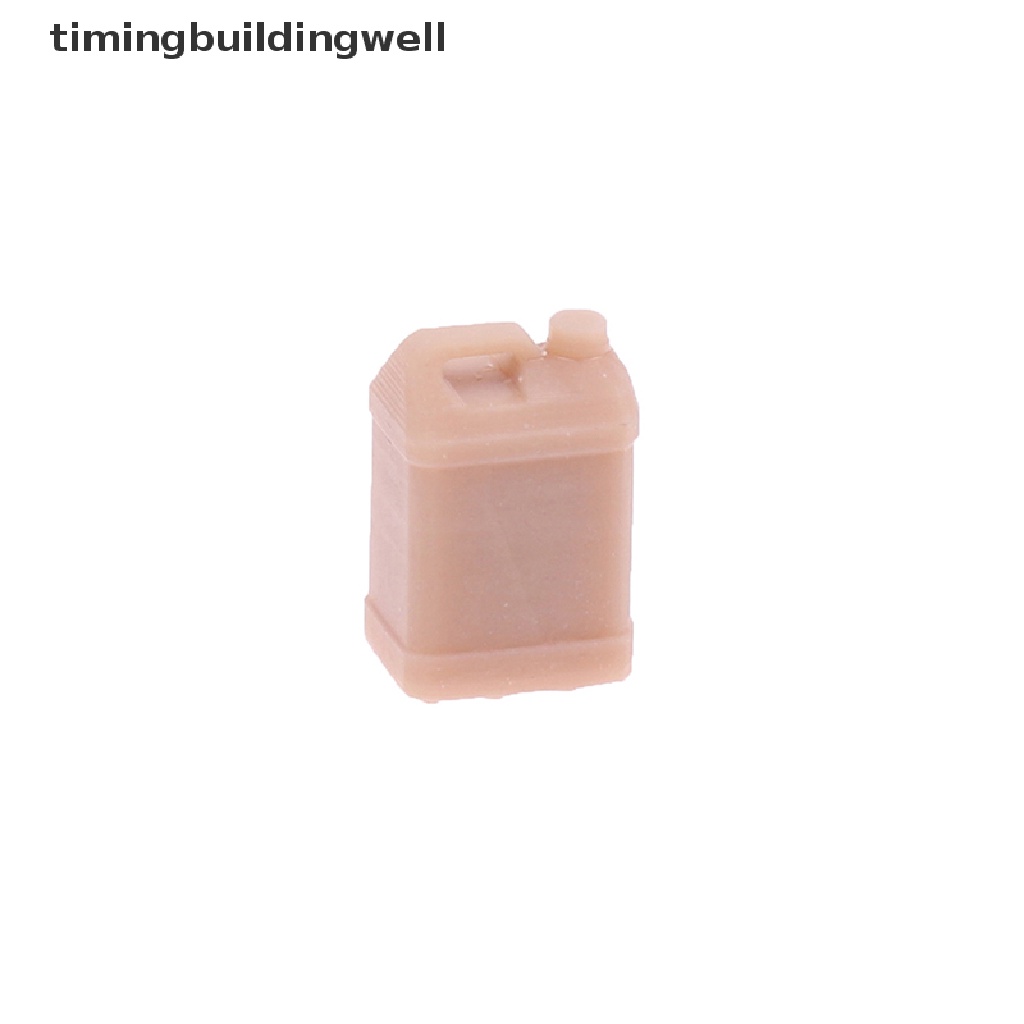 Mô Hình Thùng Dầu Diorama Không Màu Bằng Nhựa Resin 1 / 64