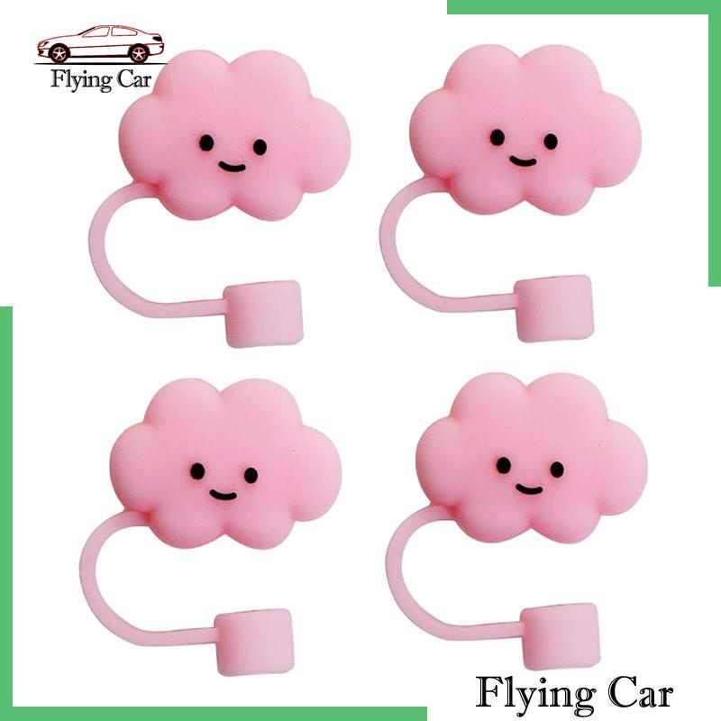 Set 4 Vỏ Bảo Vệ Ống Hút Kín Khí Chống Bụi Chống Văng Dễ Thương Lzdjfmy2