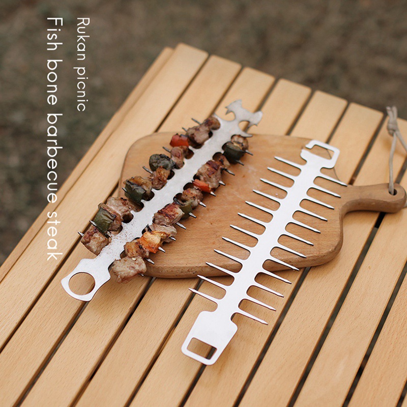 Vỉ Nướng Bbq Ngoài Trời Bằng Thép Không Gỉ 304 Cao Cấp