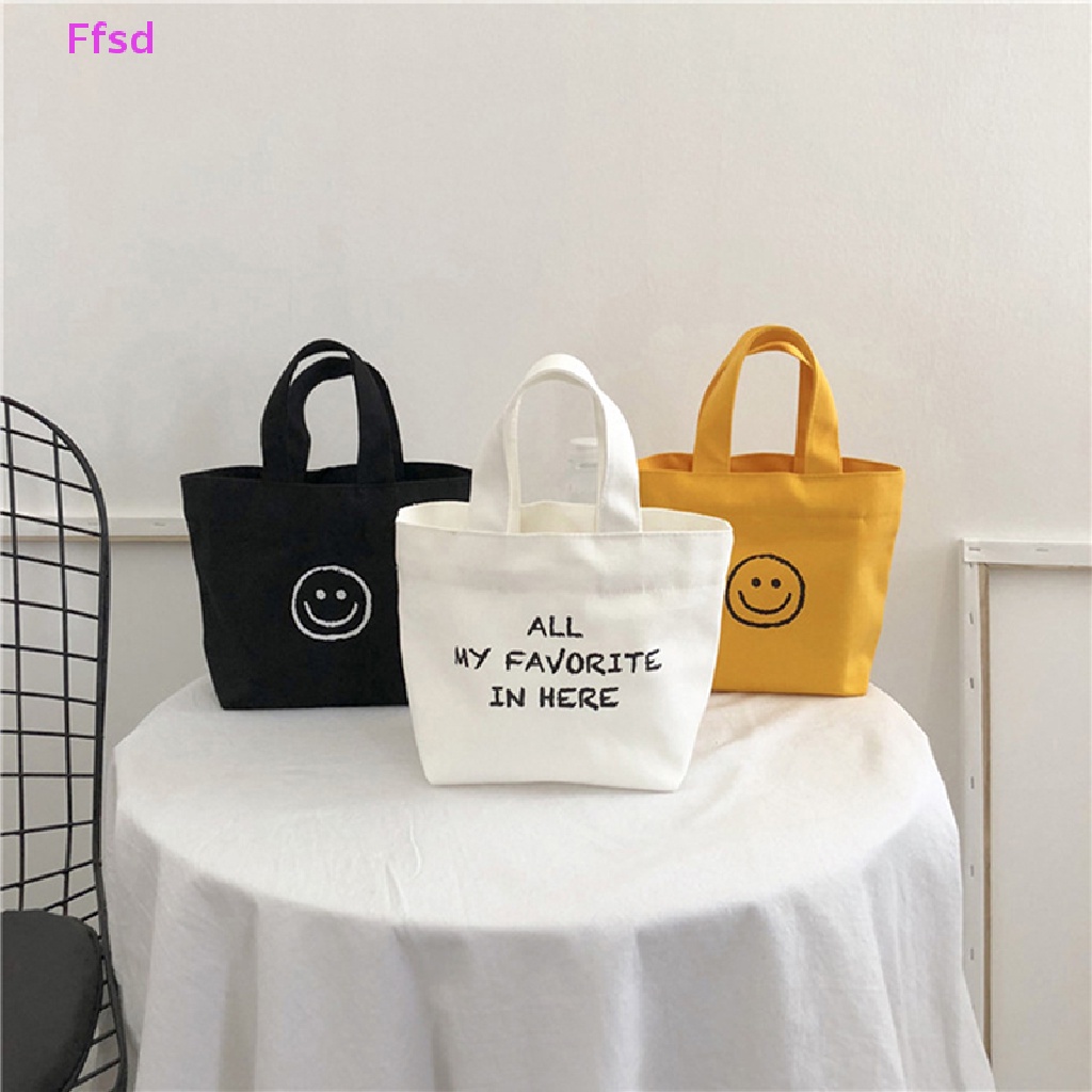 1 Túi Mua Sắm Mini Cầm Tay Đựng Điện Thoại Hình Mặt Cười Dễ Thương Cho Nữ Bolso Grande Mujer * Bán Chạy