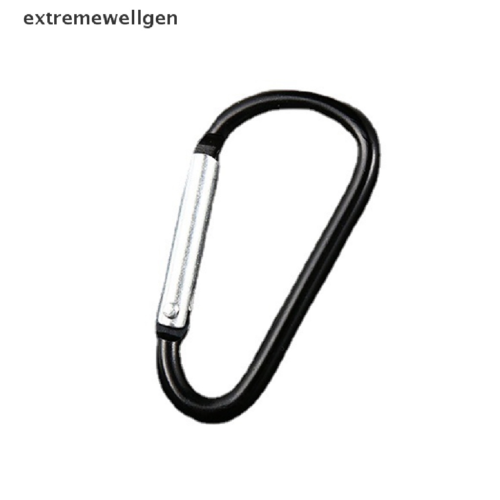 Set 10 Móc Khóa Chữ D Bằng Hợp Kim Nhôm Nhiều Màu Sắc