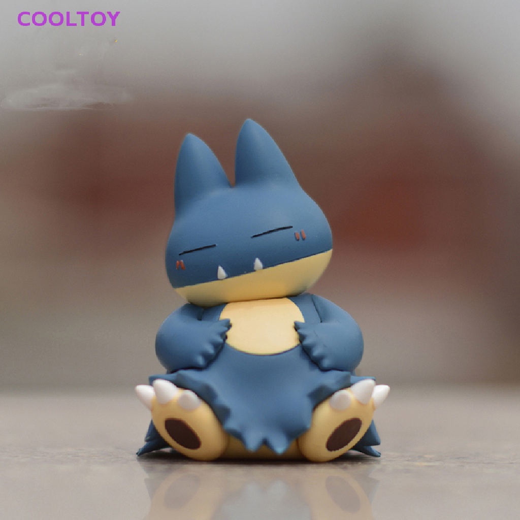 Cooltoy 1 Mô Hình Đồ Chơi Nhân Vật Hoạt Hình Pokemon Psyduck Bulbasaur Snorlax Bằng PVC Đáng Yêu