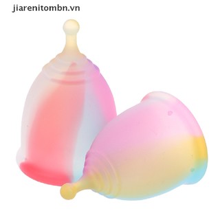 Cốc Nguyệt San jiarenitombn Bằng Silicon Mềm Cấp Độ Vệ Sinh Tái Tạo Sức Khỏe