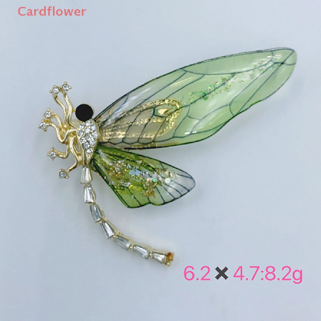 (MớI) Ghim GàI ÁO HìNh ChuồN ChuồN / Bươm BướM ĐíNh Đá Sang TrọNg