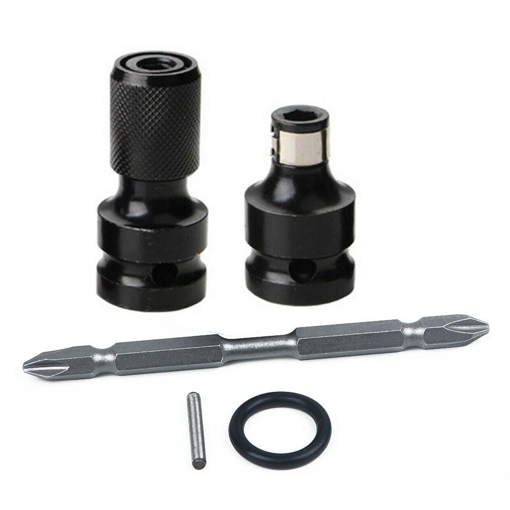 Set 3 Đầu Kẹp Mũi Khoan Lục Giác 1 / 2 "1 / 4" Chuyên Dụng