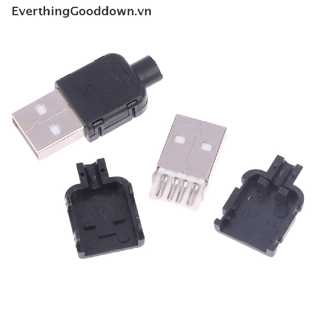 Set 10 Đầu Nối USB 2.0 4 Chấu Tiện Dụng