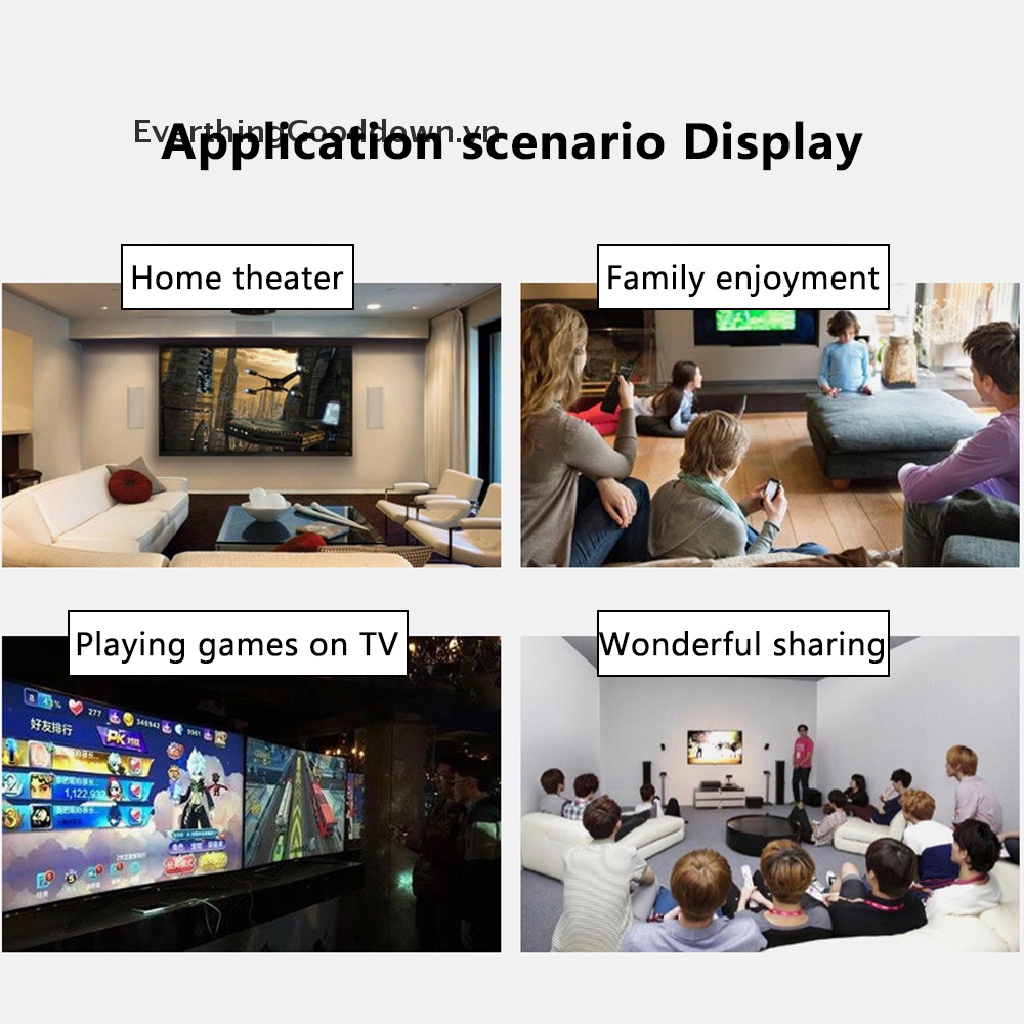 Everthinggooddown Chuyển Đổi Từ Điện Thoại Sang TV Dành Cho Apple