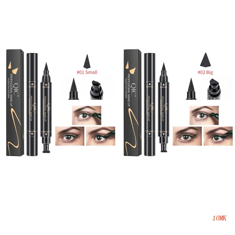 Bộ Bút Kẻ Mắt Dạng Lỏng Hai Đầu Màu Đen xiangbao Lâu Trôi Không Thấm Nước Chống Nhòe