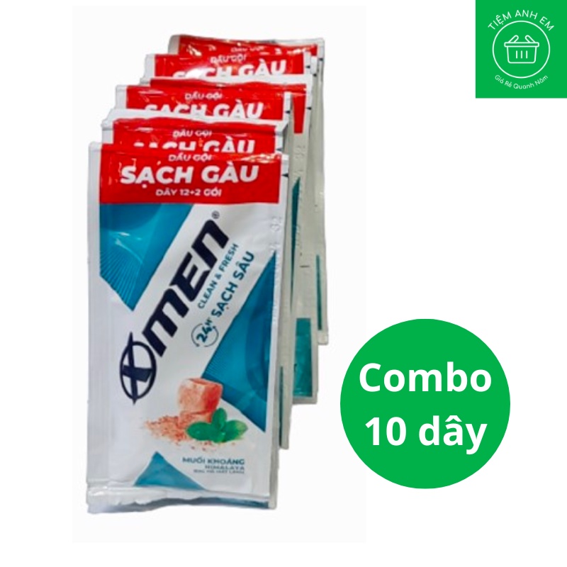 Dây dầu gội X-men các loại 5g/ gói - Gội Xmen