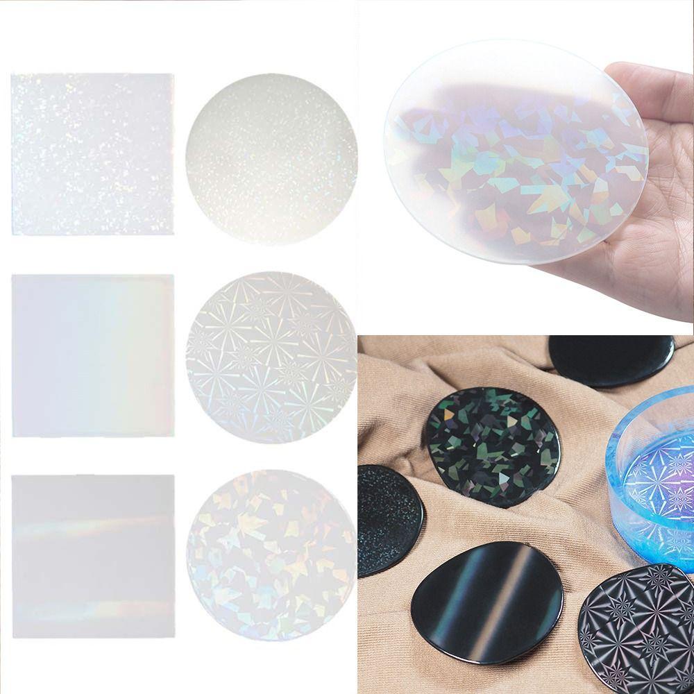 CONOPERY Bộ 2 Khuôn Silicone Tạo Hình Trang Trí Móng Tay Nghệ Thuật