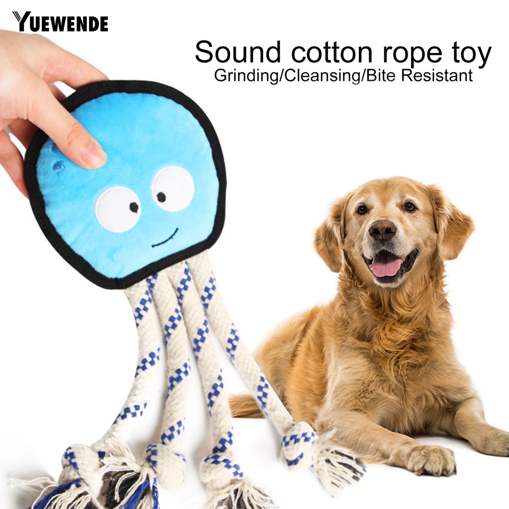 Đồ Chơi Bạch Tuộc Trọng Lượng Nhẹ Mài Răng Cho Thú Cưng