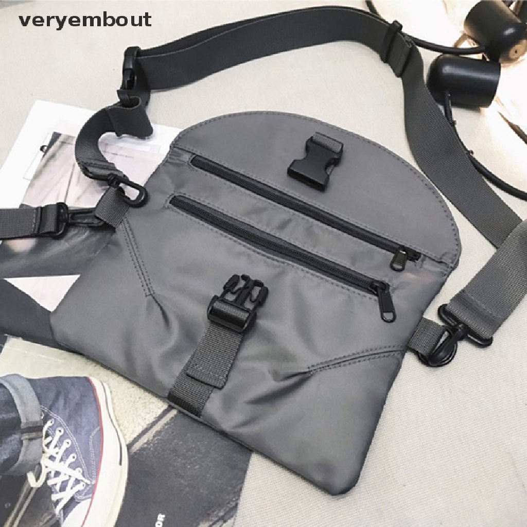 Túi Đeo Chéo Nylon Màu Trơn Chống Thấm Nước Đựng Điện Thoại Thời Trang Cho Nam Và Nữ