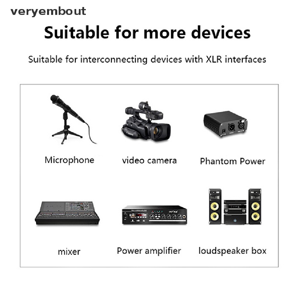 Dây Cáp Âm Thanh Nối Dài Chống Nhiễu 3Pin XLR Male Sang Female