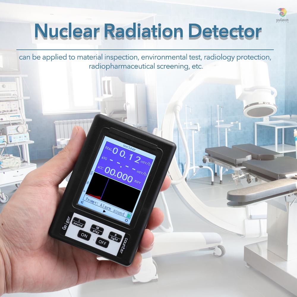 Máy Kiểm Tra Bức Xạ Hạt Nhân Kỹ Thuật Số Cầm Tay Bán Đa Chức Năng yula)