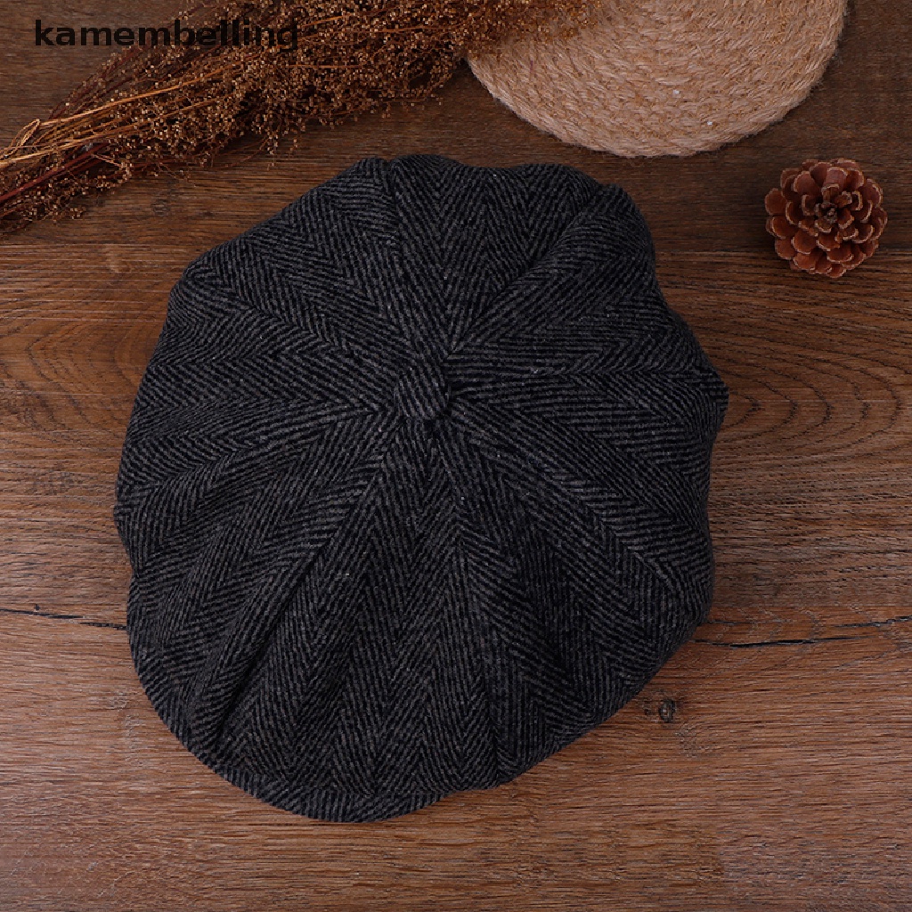 Kamembelling Mũ Beret Thời Trang Cá Tính Cho Nam