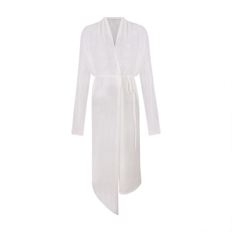 Áo Khoác Dệt Kim Mỏng Nhẹ Dáng Rộng Thời Trang Dành Cho Nữ