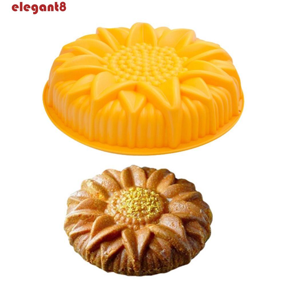 Khuôn Làm Bánh Hình Hoa Hướng Dương 10inch Mềm Mại Chống Dính