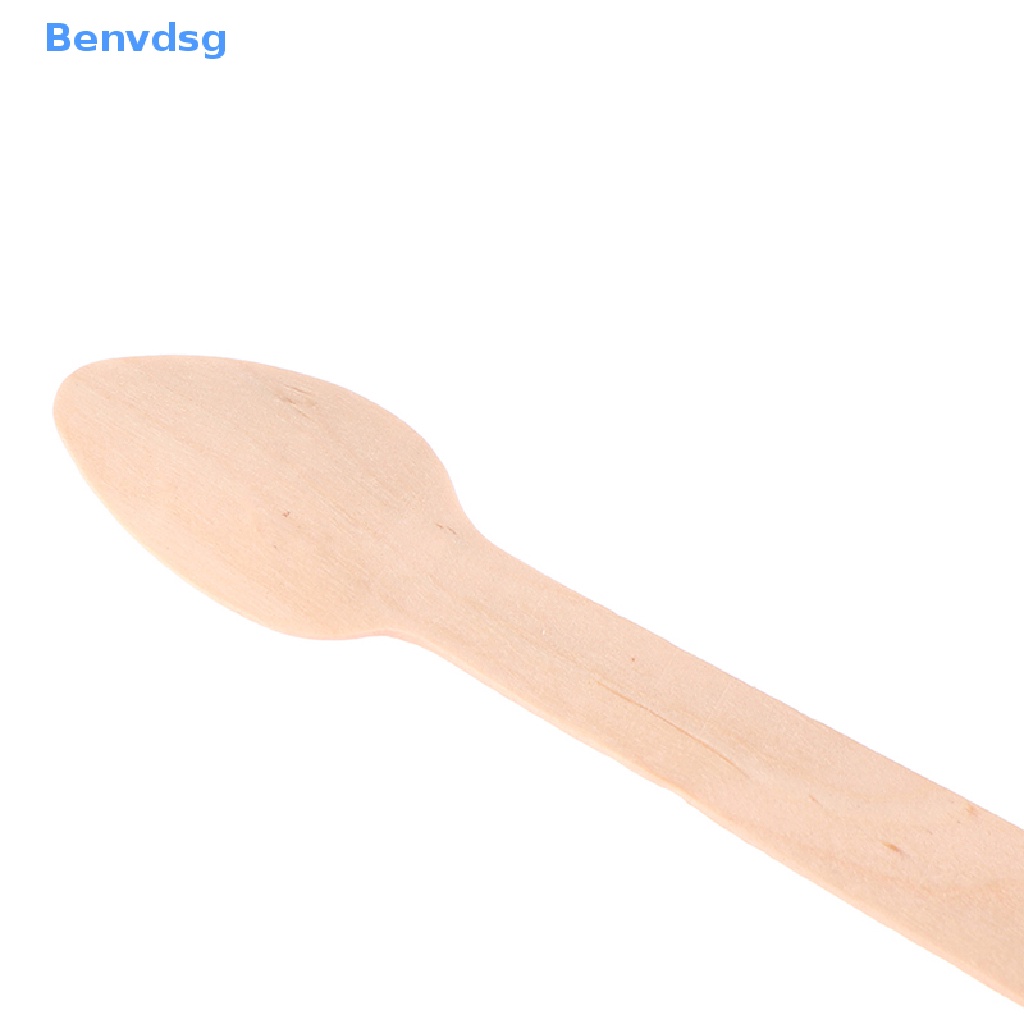 Set 100 Muỗng Ăn Tráng Miệng Mini Có Thể Phân Hủy