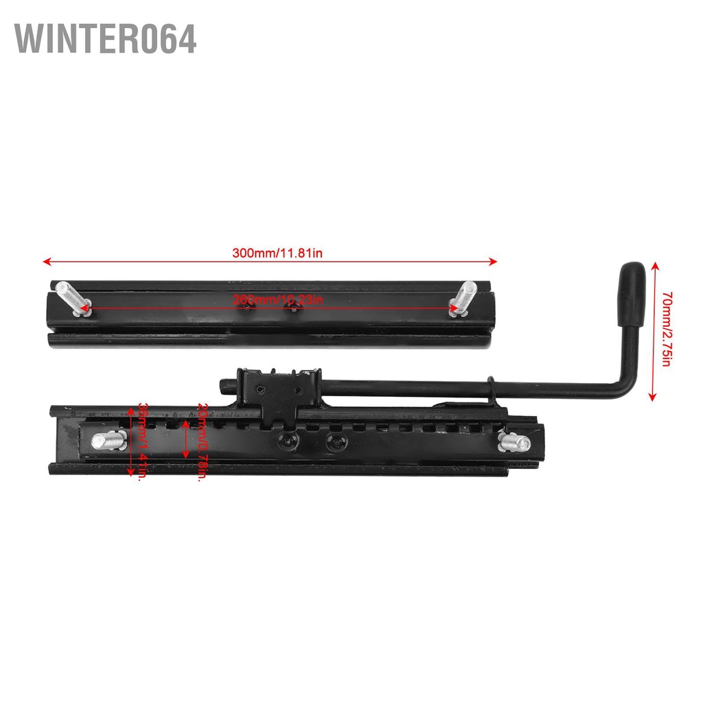 Winter064 2 Chiếc Ghế Trượt Theo Dõi Mạnh Mẽ Có Thể Điều Chỉnh Phù Hợp Với Go Kart 4 Bánh Tắt Đường ATV Xe UTV