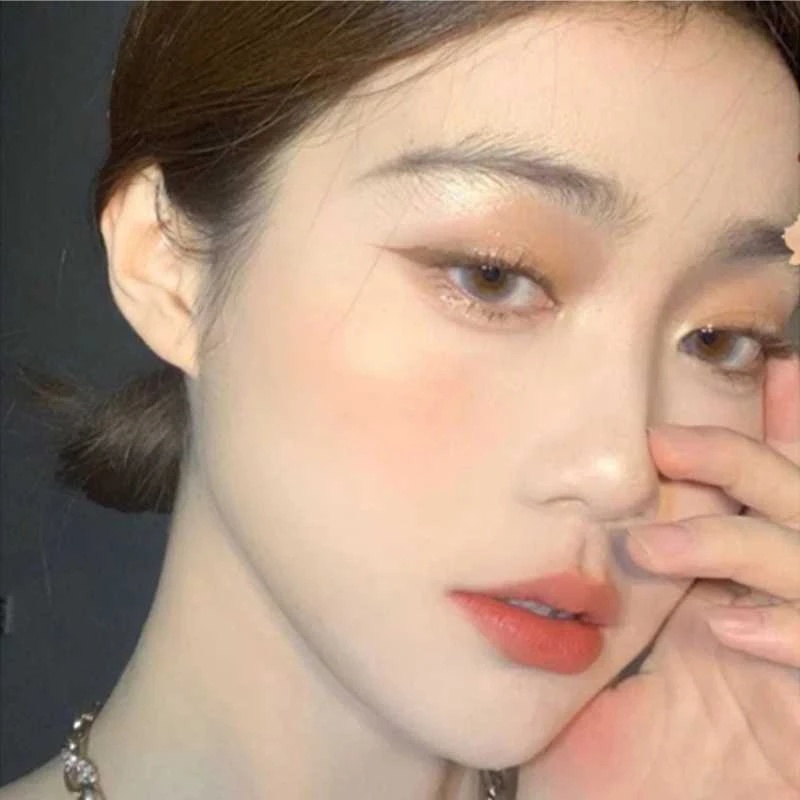 Bảng Phấn Mắt 5 Màu Lì / Ánh Nhũ Ba Tầng Kháng Nước Lâu Trôi Hiệu HERORANGE