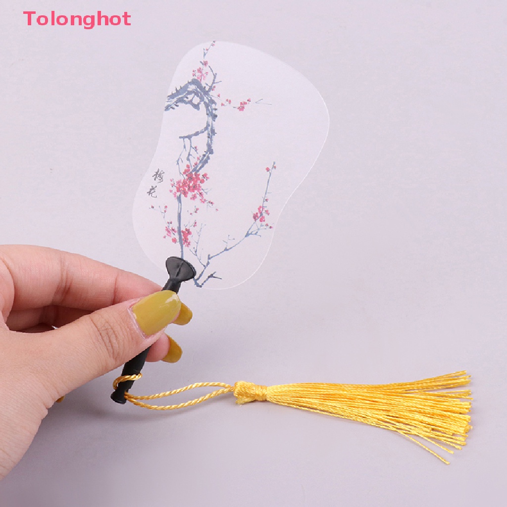 Set 2 Quạt Mini Tỉ Lệ 1: 12 Dùng Để Trang Trí Nhà Búp Bê