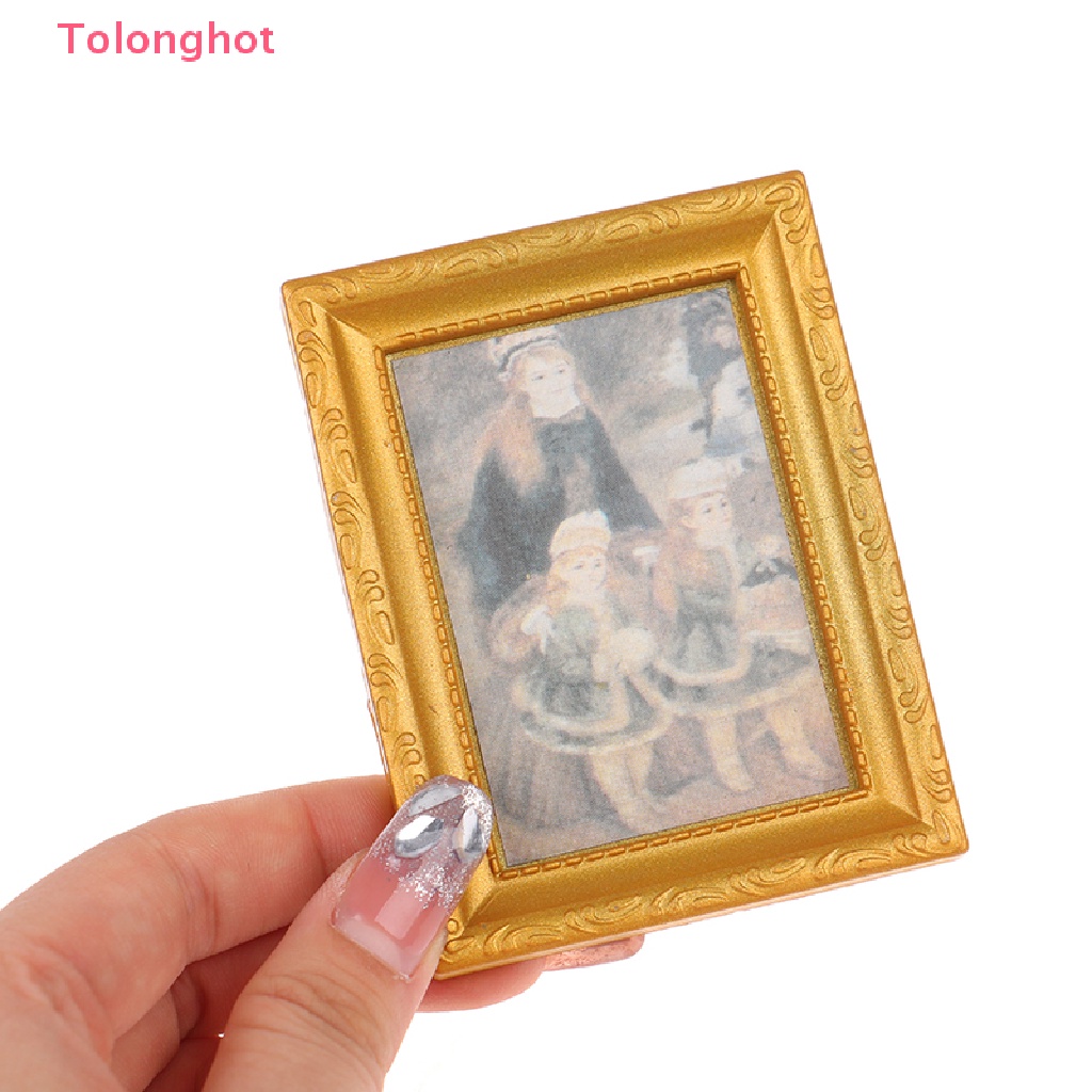 Khung Ảnh Dùng Trang Trí Nhà Búp Bê 1: 12 DIY