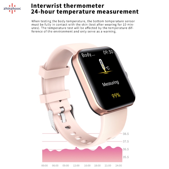 Đồng Hồ Thông Minh vip F57l Theo Dõi Giấc Ngủ Màn Hình Cảm Ứng Kèm Dây Cáp Sạc