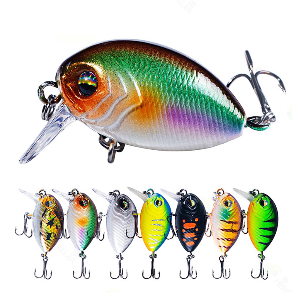 ⚡CÒN HÀNG⚡ Mồi Câu Cá 3.8cm 3.8g Mini Lure Bionic Mồi Giả Rock Lure Câu Cá Ngoài Trời Mồi Giả Sinh Học Dụng Cụ Câu Cá