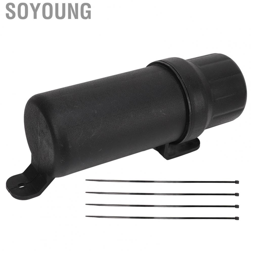 Soyoung Motorcycle Parts Tool Tube  125mm/4.9in Waterproof Heat Resistant Lightweight Off Road Stable with Rolling Tapes for Trucks Motorcycles
