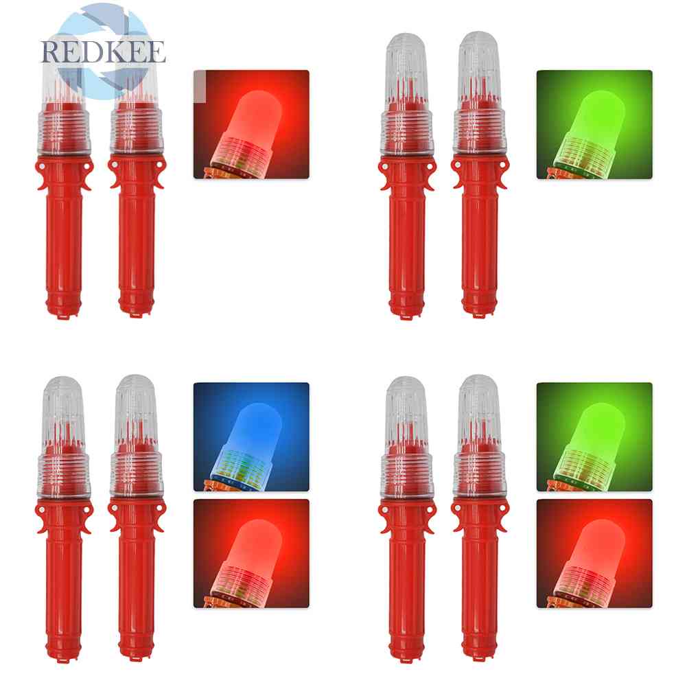 Bộ 2 Đèn Pin Chống Thấm Nước Nhỏ Gọn Tiện Dụng Cho Bánh Răng Câu Cá