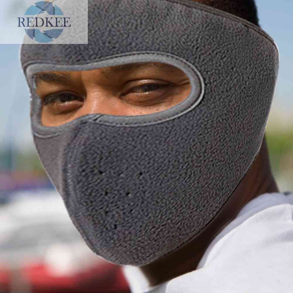 Mặt Nạ Che Phủ Toàn Diện Chống Gió Bằng Lông Cừu Dùng Ngoài Trời Vào Mùa