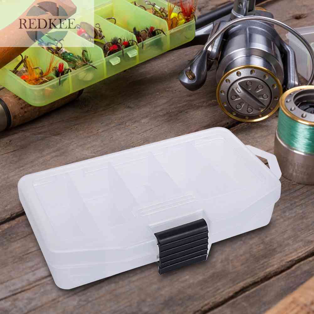 Hộp Nhựa Đựng Mồi Câu Cá 5 Ngăn Tiện Lợi
