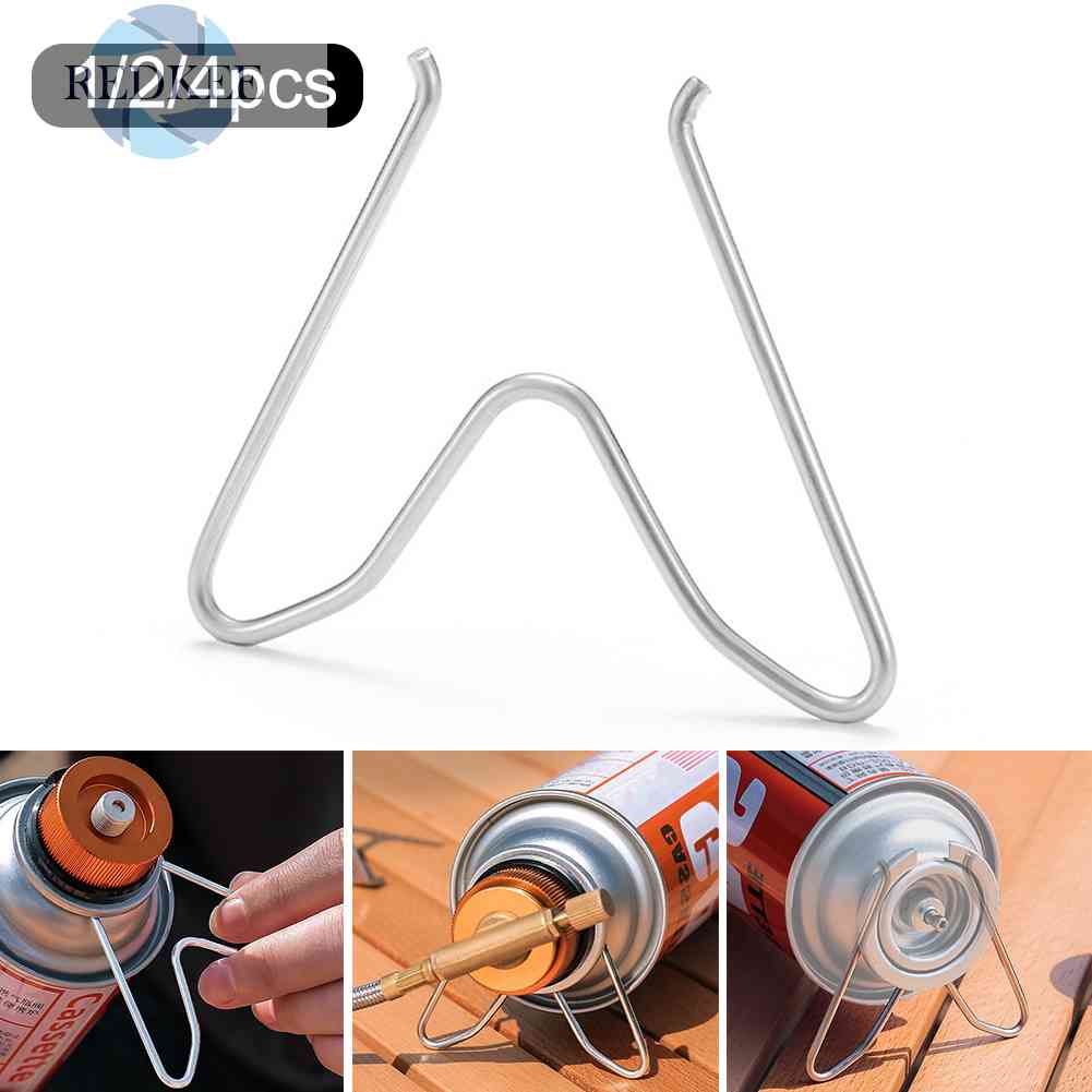 Giá Đỡ Bình Gas Chống Rò Rỉ Bằng Kim Loại Tiện Lợi Dành Cho Hoạt Động Ngoài Trời