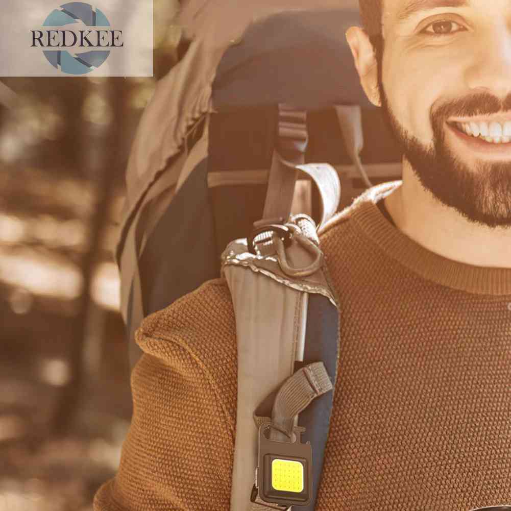 Đèn Pin LED COB Chống Thấm Nước Bỏ Túi Dùng Đi Cắm Trại / Leo Núi