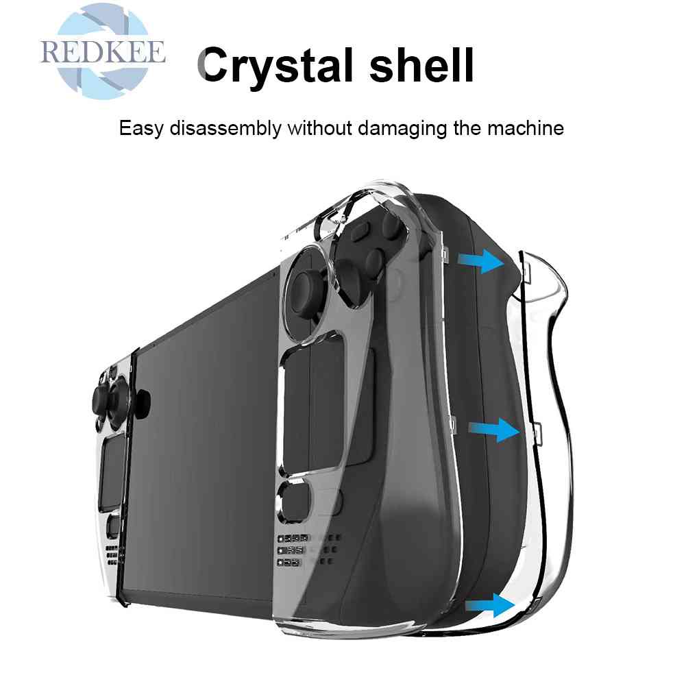 Ốp Bảo Vệ Máy Chơi Game Cầm Tay Bằng PC Cứng Trong Suốt Chất Lượng Cao