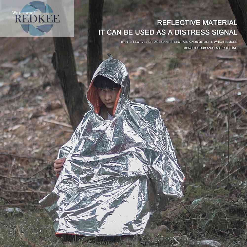 5 / 4 / 3 / 2 / 1 Áo Mưa Poncho PE Dày Dặn Dùng Khi Đi Xe Đạp / Câu Cá / Cắm Trại