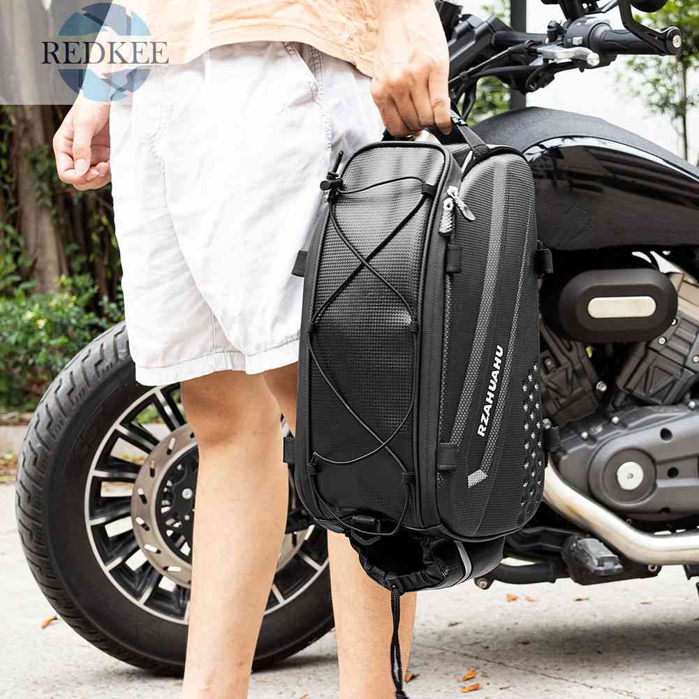 Túi Đựng Đồ Gắn Yên Sau Xe Đạp Phản Quang Ban Đêm Tiện Dụng