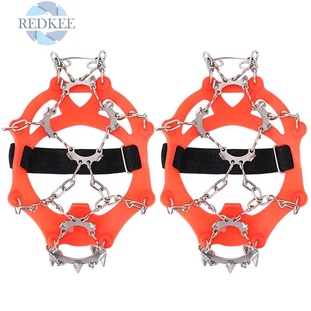 Cặp Đế Lót Giày 13 Răng Chuyên Dụng Cho Leo Núi Mùa Đông