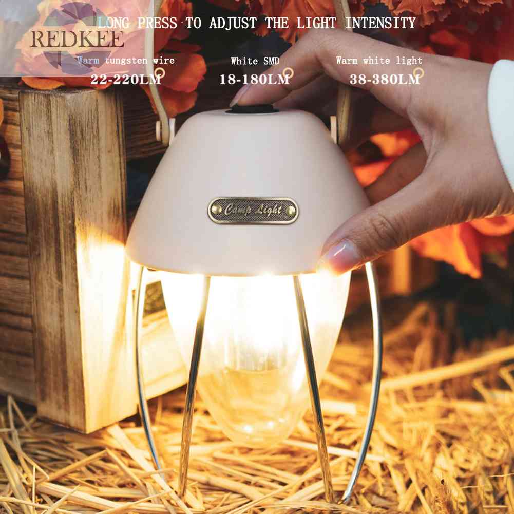 Đèn Lồng Cắm Trại / Câu Cá / Leo Núi Phong Cách Vintage Nhỏ Gọn Tiện