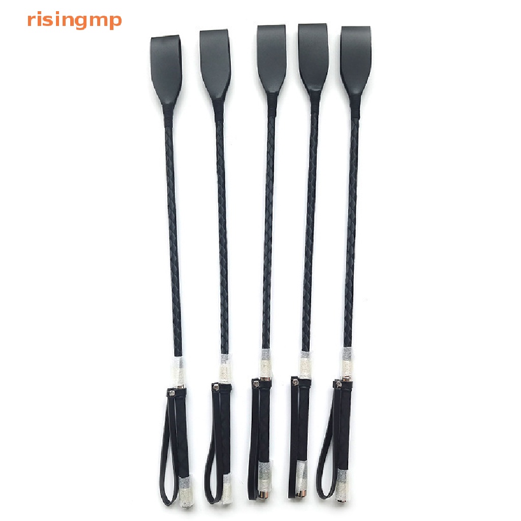 [risingmp] Cưỡi Ngựa Cưỡi Ngựa Equestrian Bằng Da PU Gọn Nhẹ Chống Trượt Có Tay Cầm