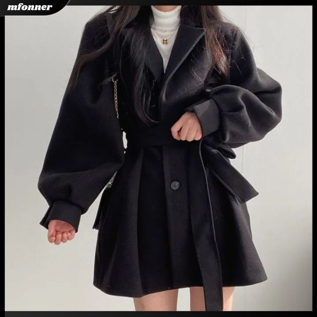 Áo Khoác Len Màu Sắc Thời Trang Cho Nữ