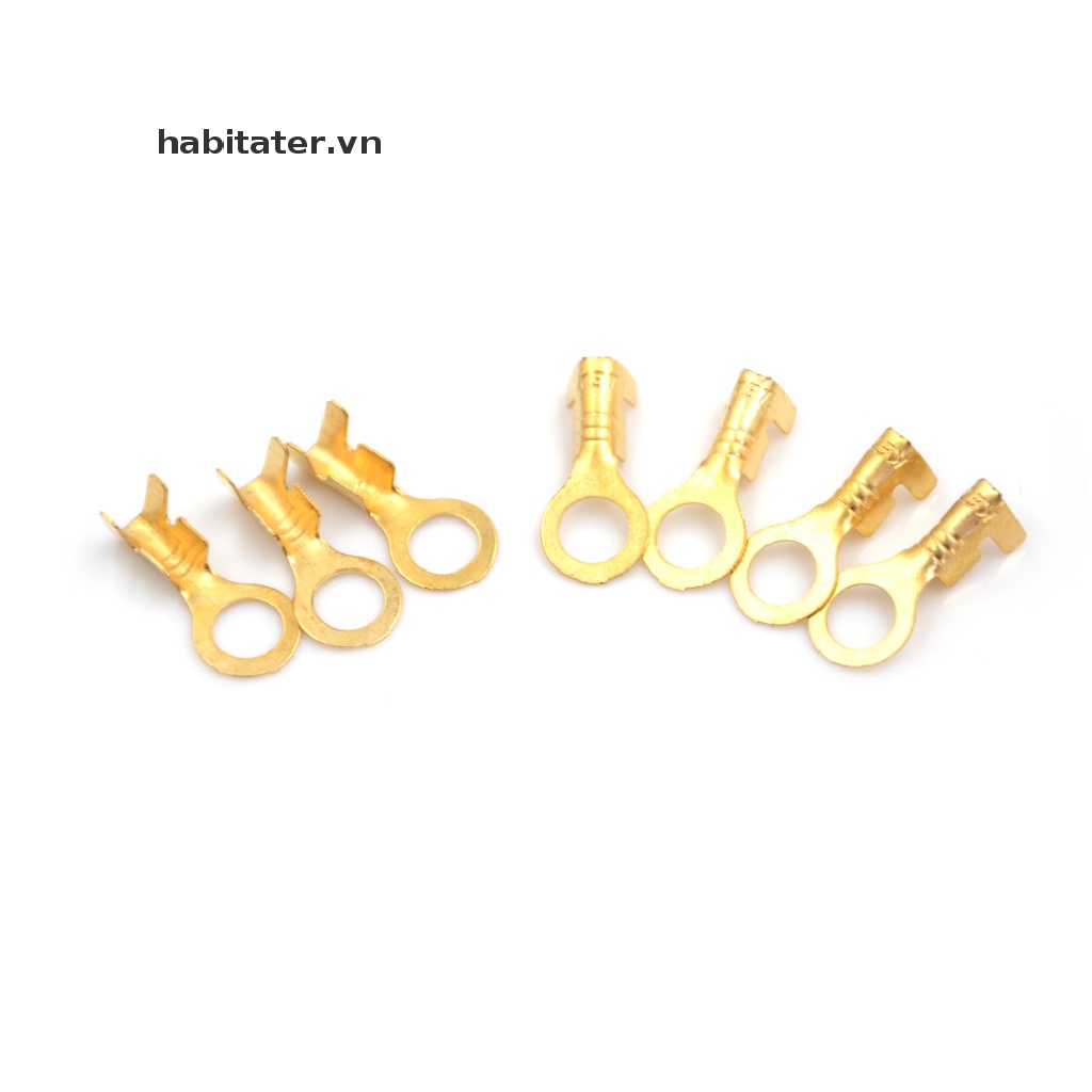 Set 100 Đầu Nối Dây Điện Mạ Vàng 5.2mm Chất Lượng Cao