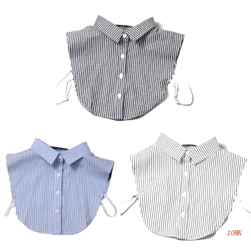 Vòng Cổ Choker Kẻ Sọc Dọc Có Thể Tháo Rời Phong Cách Vintage Cho Nam Nữ