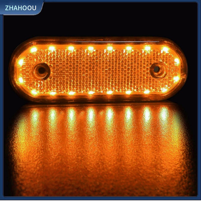 ☃Phụ Kiện Trang Trí Nhà Cửa Độc Đáo Sáng Tạo☃ Bộ 5 Đèn Led Tín Hiệu 20 Bóng 12v / 24v Tiết Kiệm Năng Lượng Chống Thấm Nước Dành Cho Xe Tải